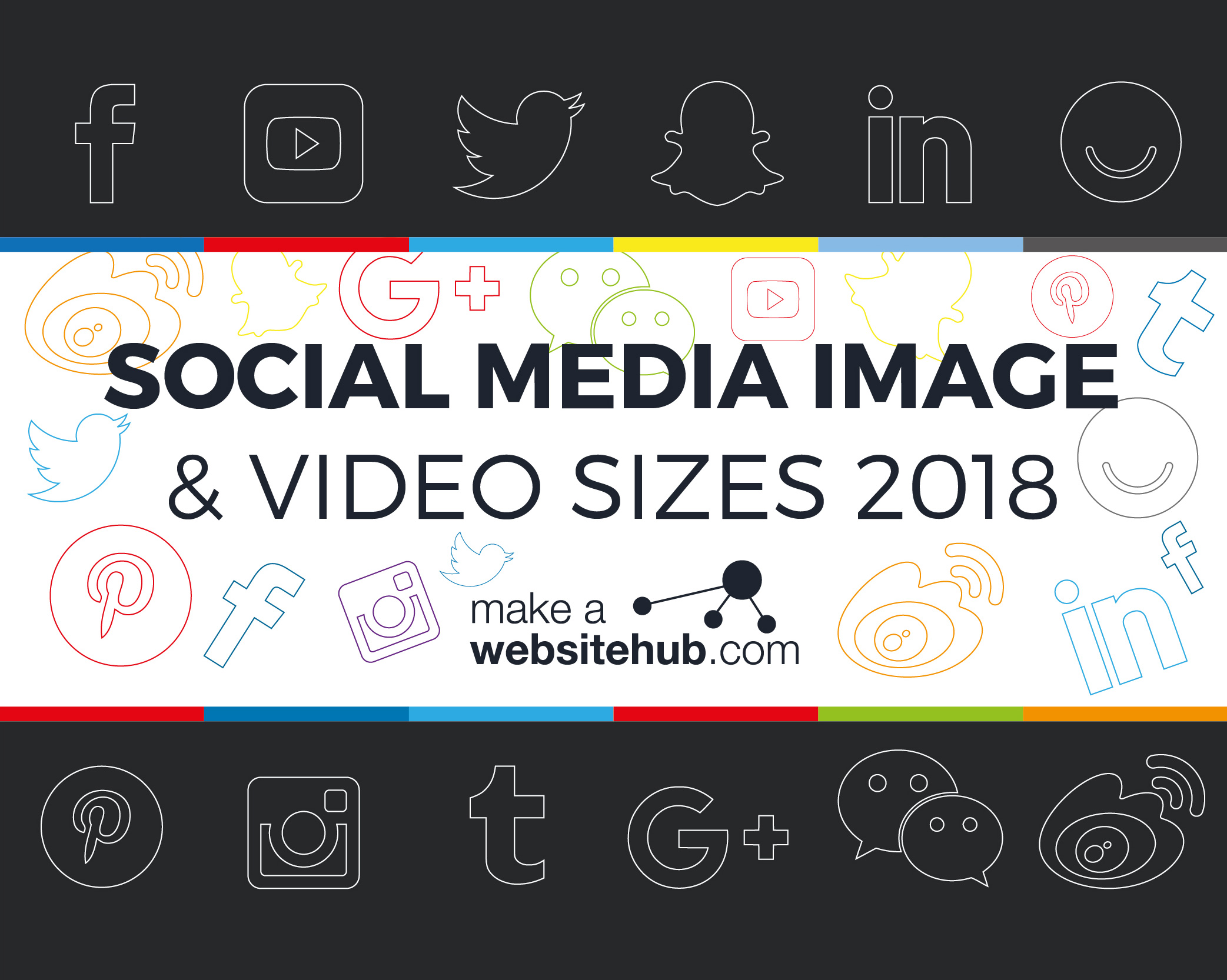 2018 Social Media Image Sizes Cheat Sheet