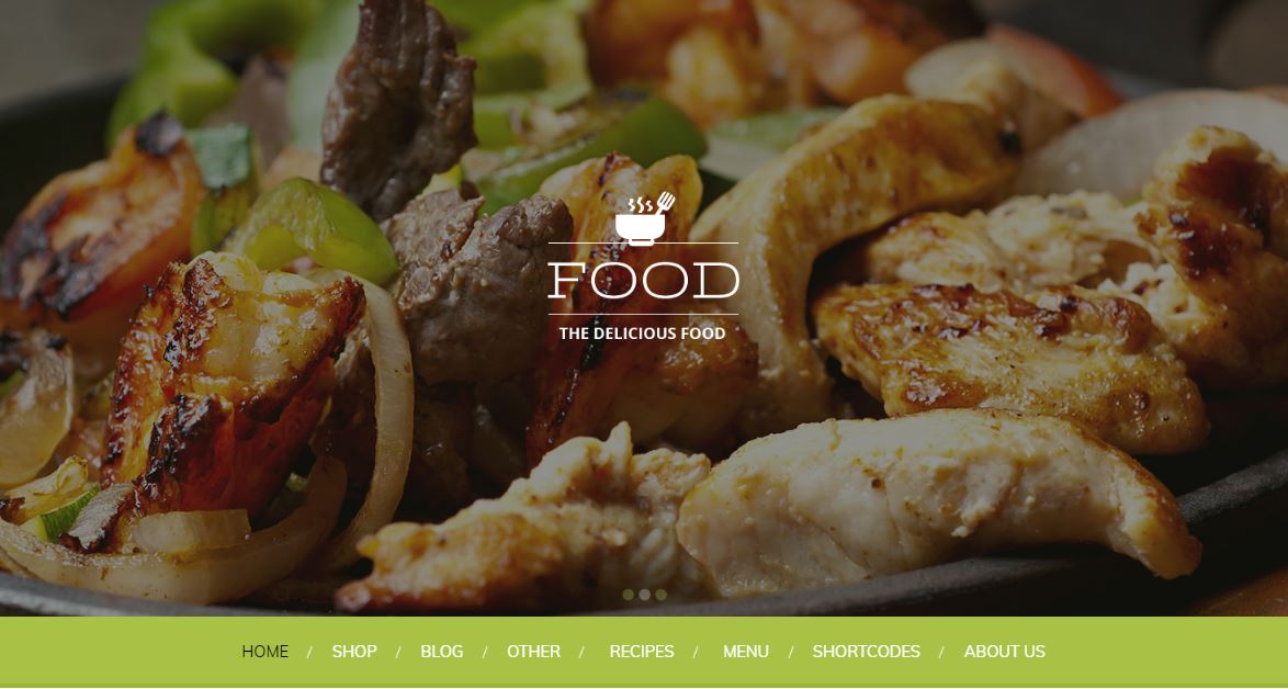 best wordpress food themes