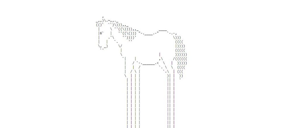 weird websites endless horse